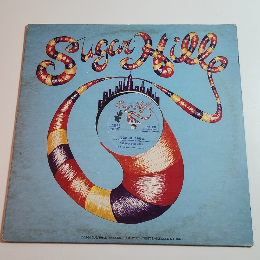 Vintage Sugar Hill Gang Vinyl Single